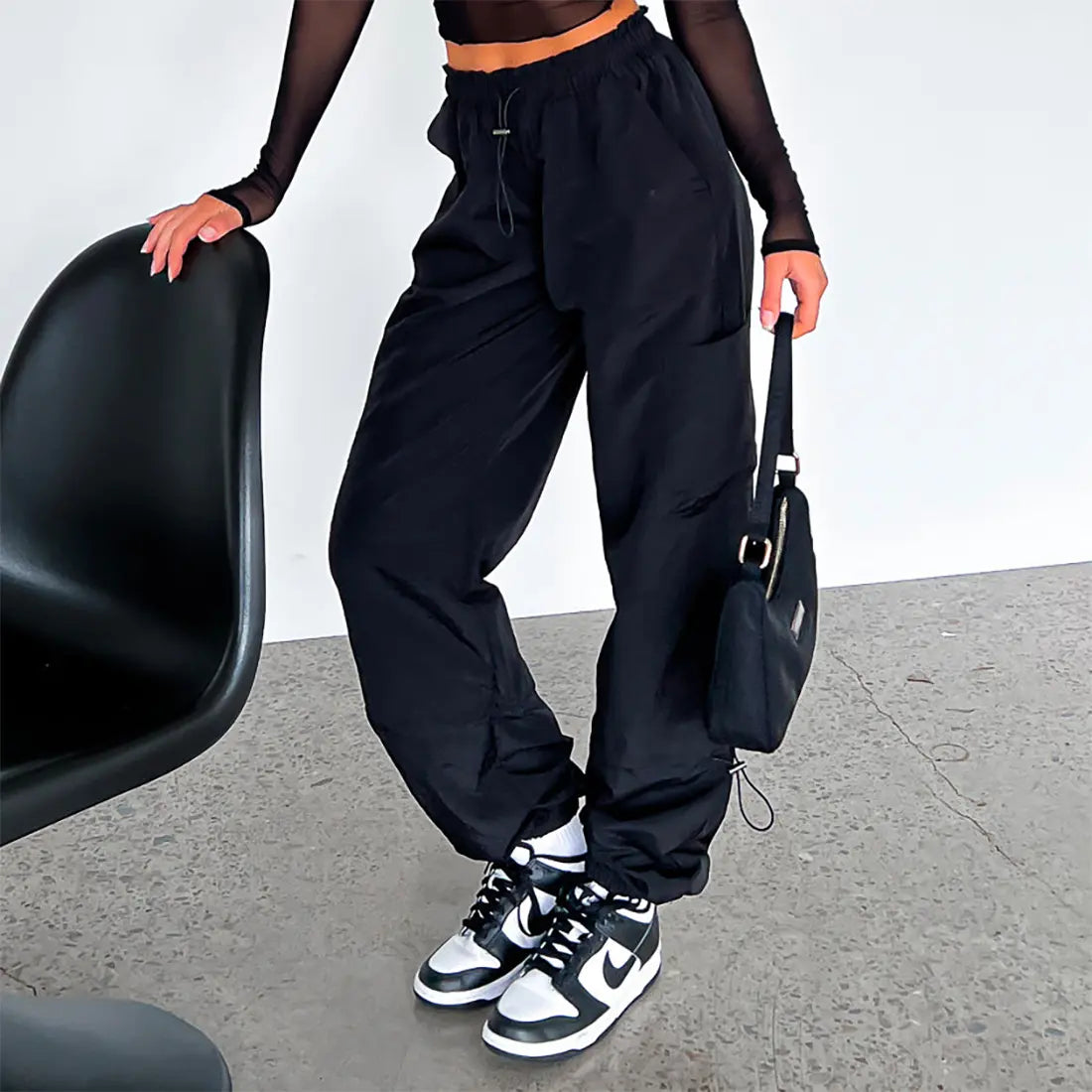 Y2K Cargo Pants Women Baggy
