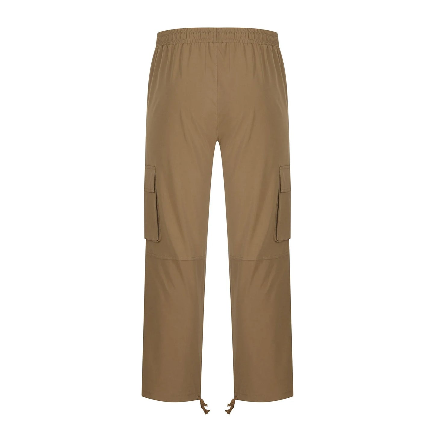 Pantalones Cargo Para Hombre De Ajuste Relajado Casual Ajustados Para Playa Trabajo Streetwear Caqui Holgados Con Bolsillos Con Zíper