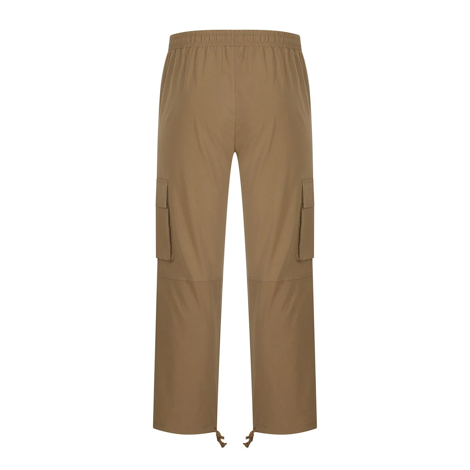 Pantalones Cargo Para Hombre De Ajuste Relajado Casual Ajustados Para Playa Trabajo Streetwear Caqui Holgados Con Bolsillos Con Zíper